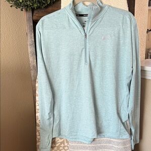 Nike Sky Blue Quarter-Zip Top